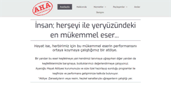 Desktop Screenshot of aha.com.tr