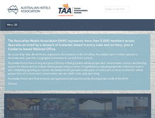 Tablet Screenshot of aha.org.au