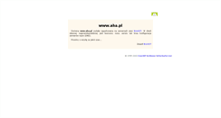 Desktop Screenshot of aha.pl
