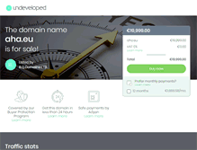 Tablet Screenshot of aha.eu