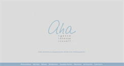 Desktop Screenshot of aha.fr